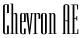 Chevron AE font