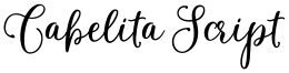 Cabelita Script font