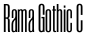 Rama Gothic C font