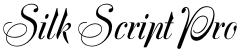Silk Script Pro font