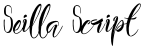 Seilla Script font