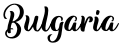 Bulgaria font