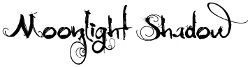 Moonlight Shadow font